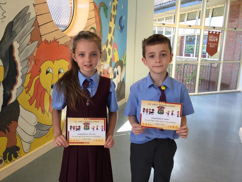KS2 Pupils of the Week