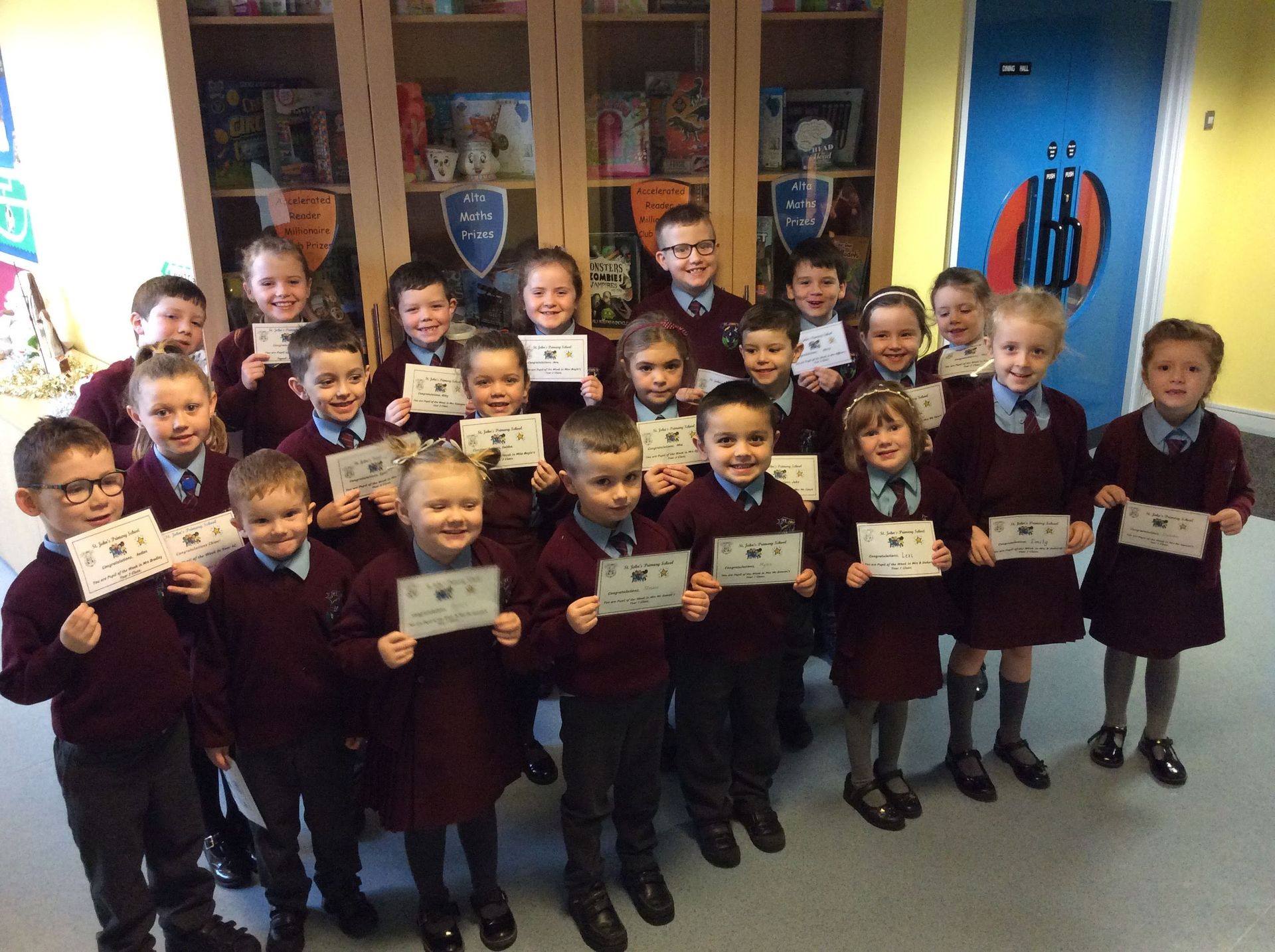 Pupils of the week 29/11/19