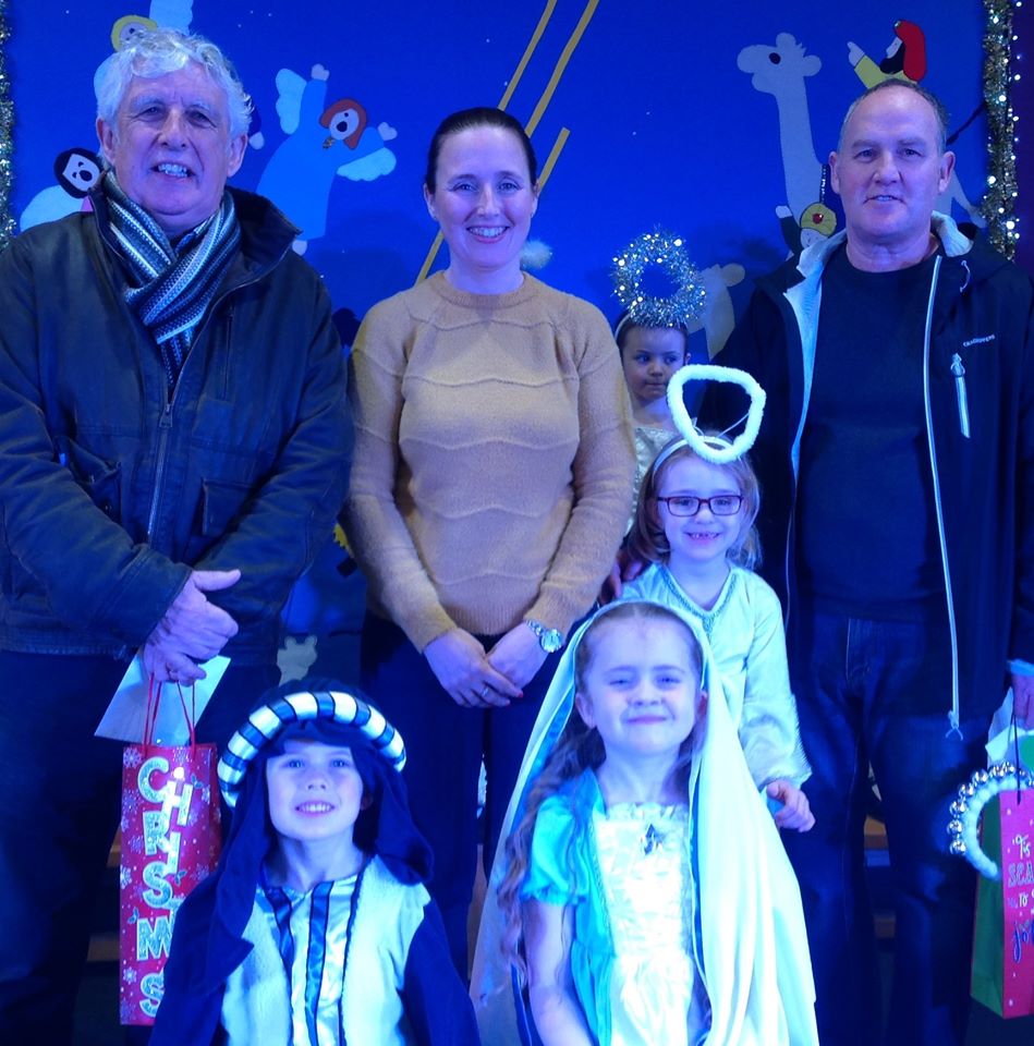 Time to Read volunteers came to see our Nativity plays