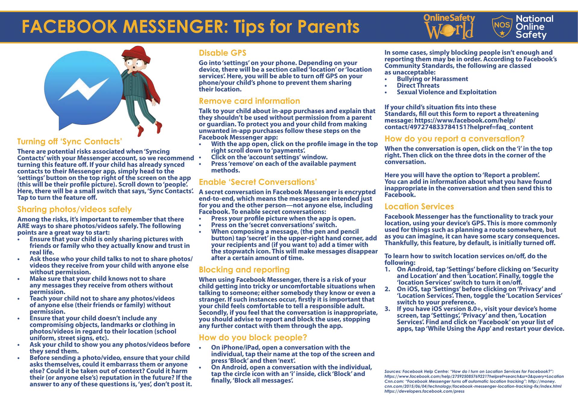 What parents need to know about Facebook Messenger