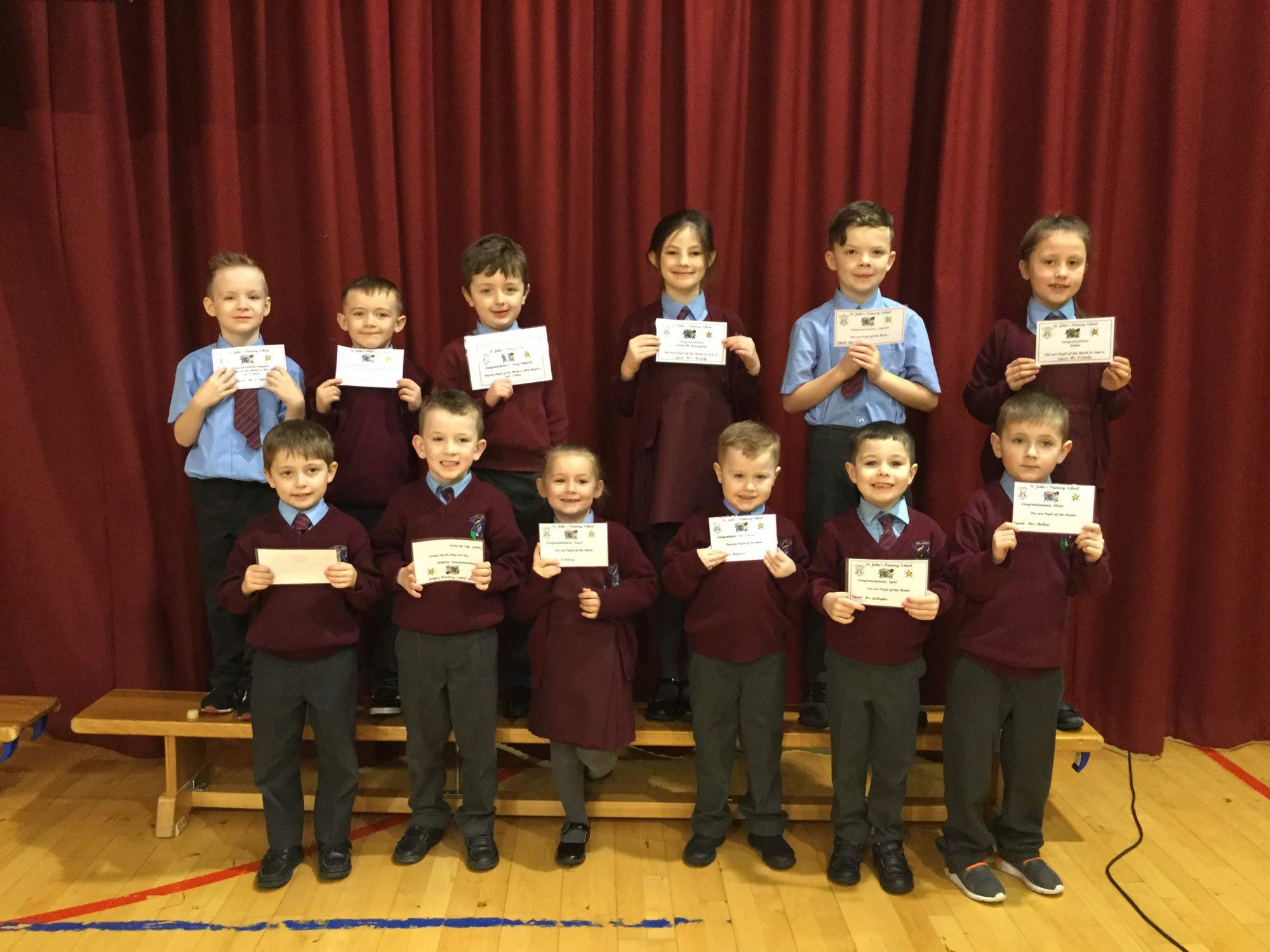 Congratulations to our P1-4 Healthy Eaters and Pupils of the Week!