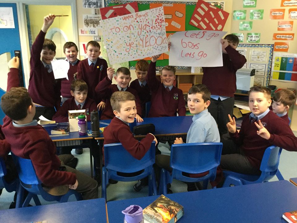 Mrs Cassidy's 7A Class having fun completing word searches and a #WorldBookDay  Quiz