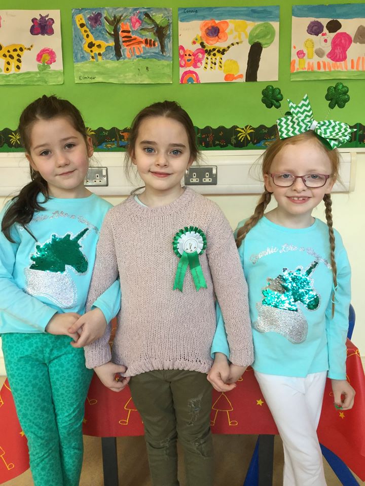 St. Patrick's Celebrations in Mrs Gallagher's Class