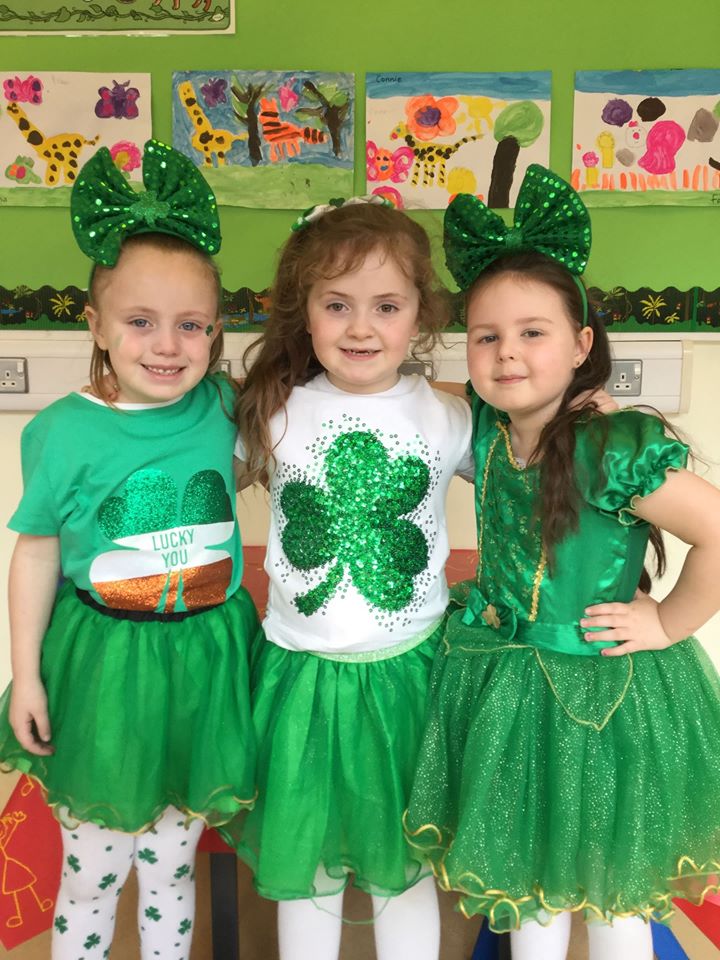 St. Patrick's Celebrations in Mrs McCourt's Class