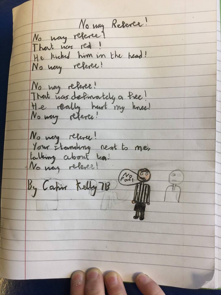 Some of our great Year 7 poetry efforts as part of our World Poetry Day activities