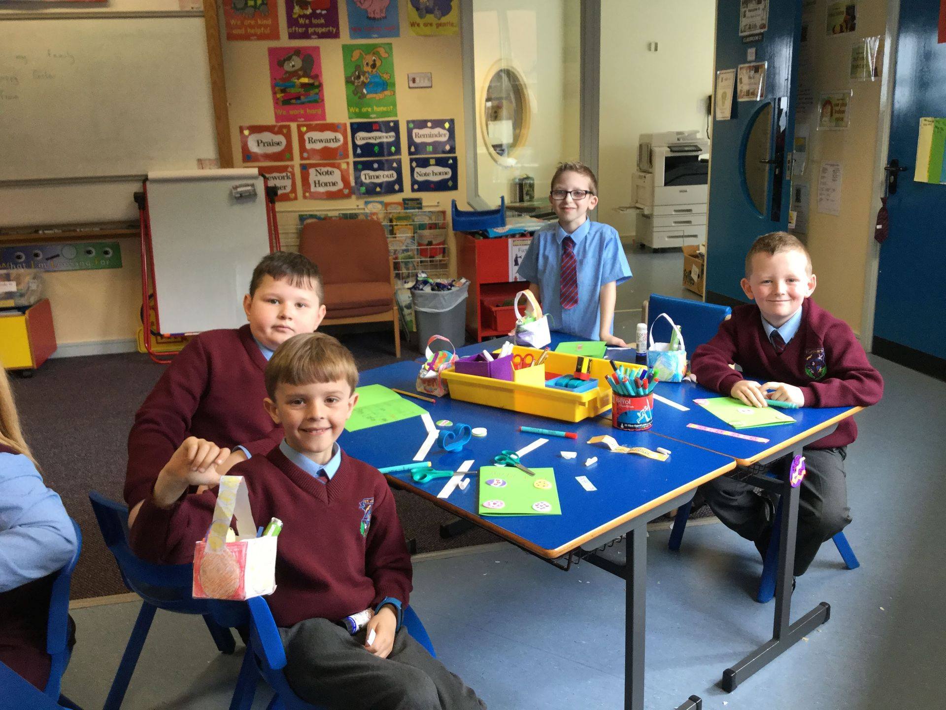 Easter Arts & Crafts in 3B