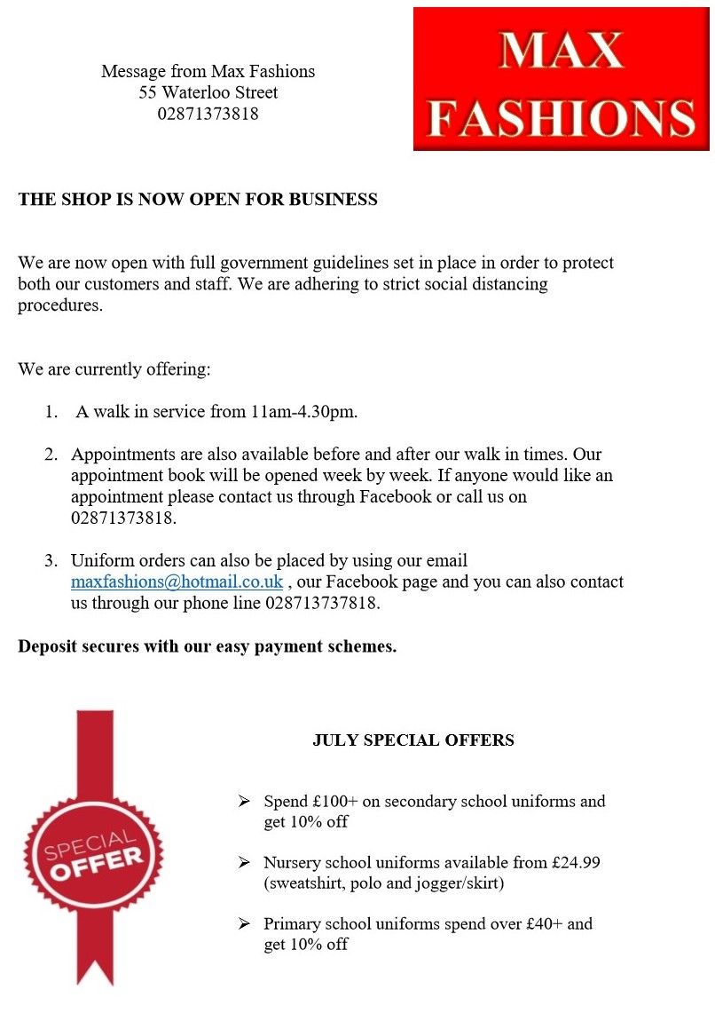 Uniforms - MaxFashions
