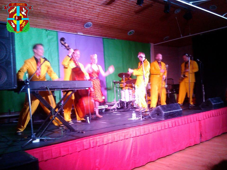 The Jive Aces came to visit St. John's today