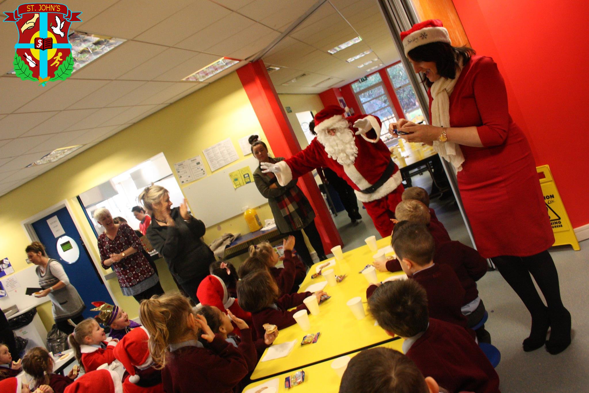 We had a very important visitor for breakfast on Friday morning.