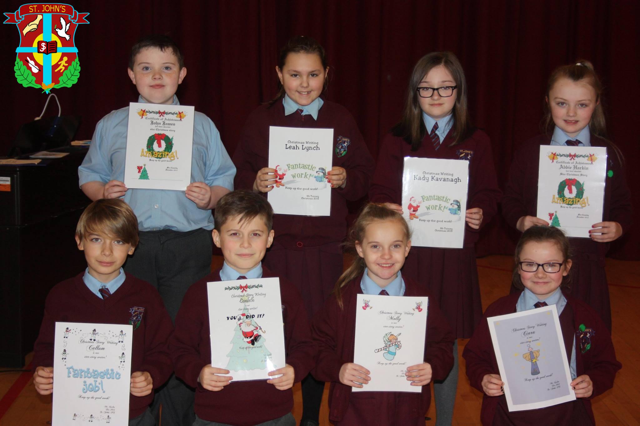 Congratulations to Year 6 and 7 pupils on your excellent Christmas stories. Well done!