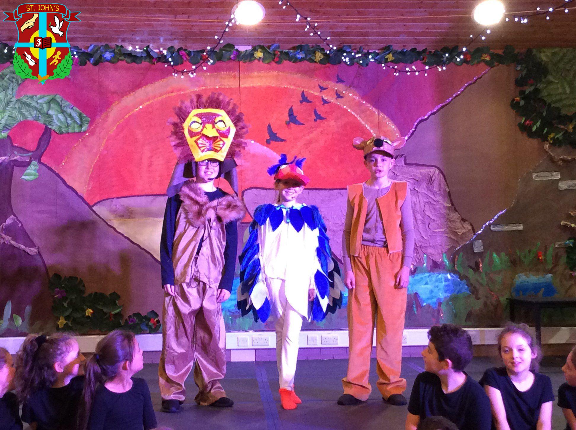 Some from our Lion King dress rehearsal today.