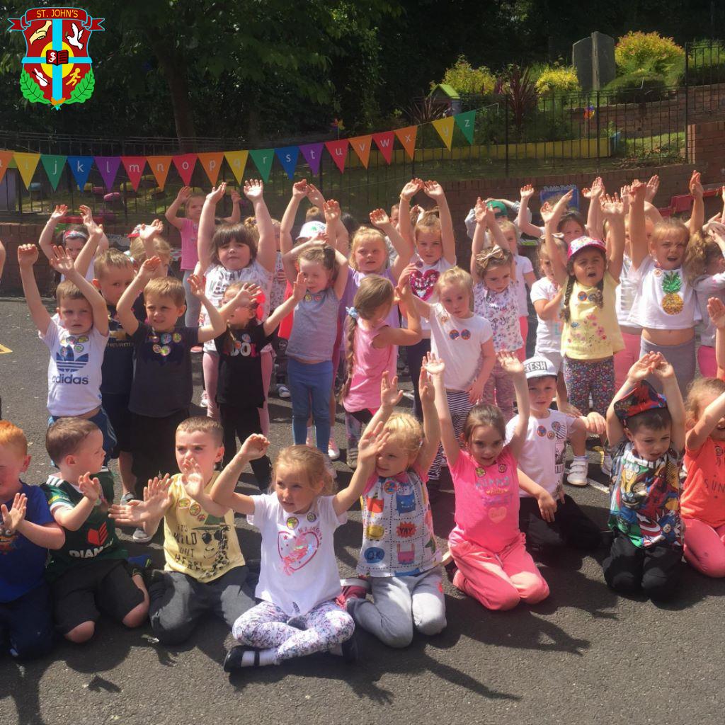 Year 1 had great fun at their sports day today!