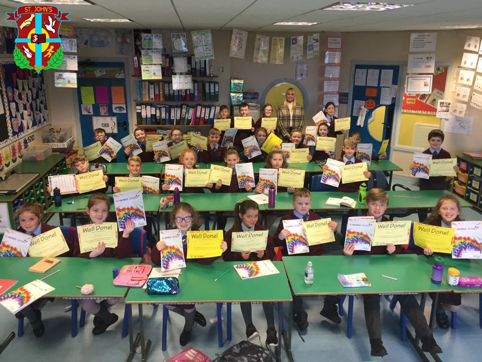Congratulations to Y6C for completing a 7 week Helping Hands programme