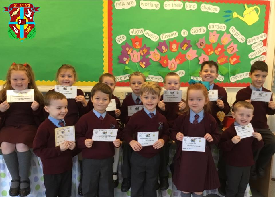 Well done to all the stars of the week in KS1. We are very proud of you.