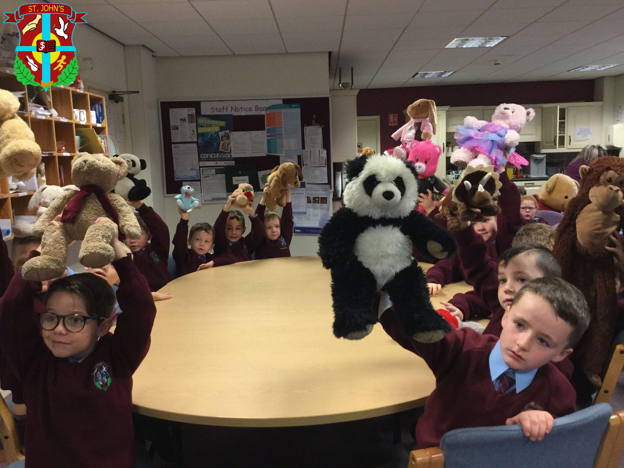 St John’s Year 3 children enjoyed a teddy bears’ picnic