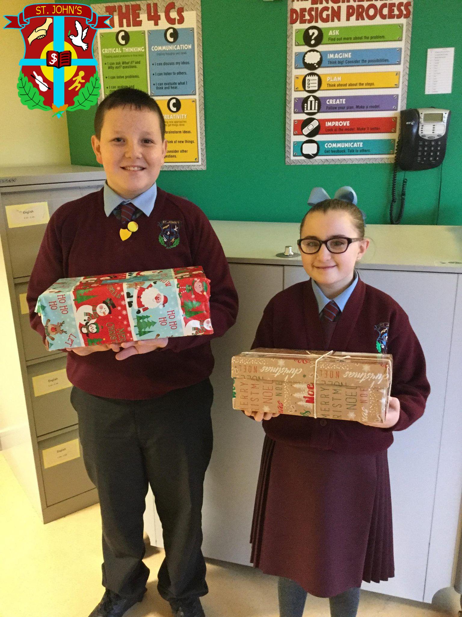 Today is the last day for our shoebox appeal.