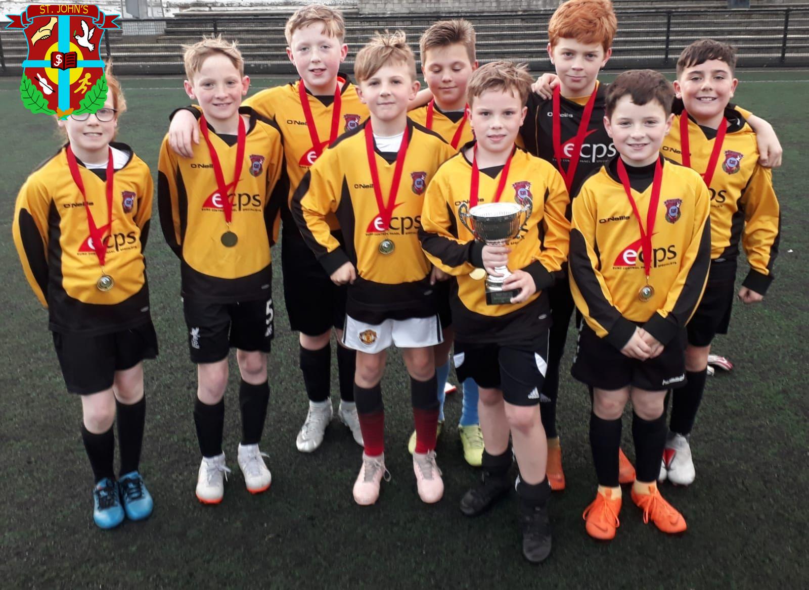 Congratulations to our football team on winning section A of the primary schools league today