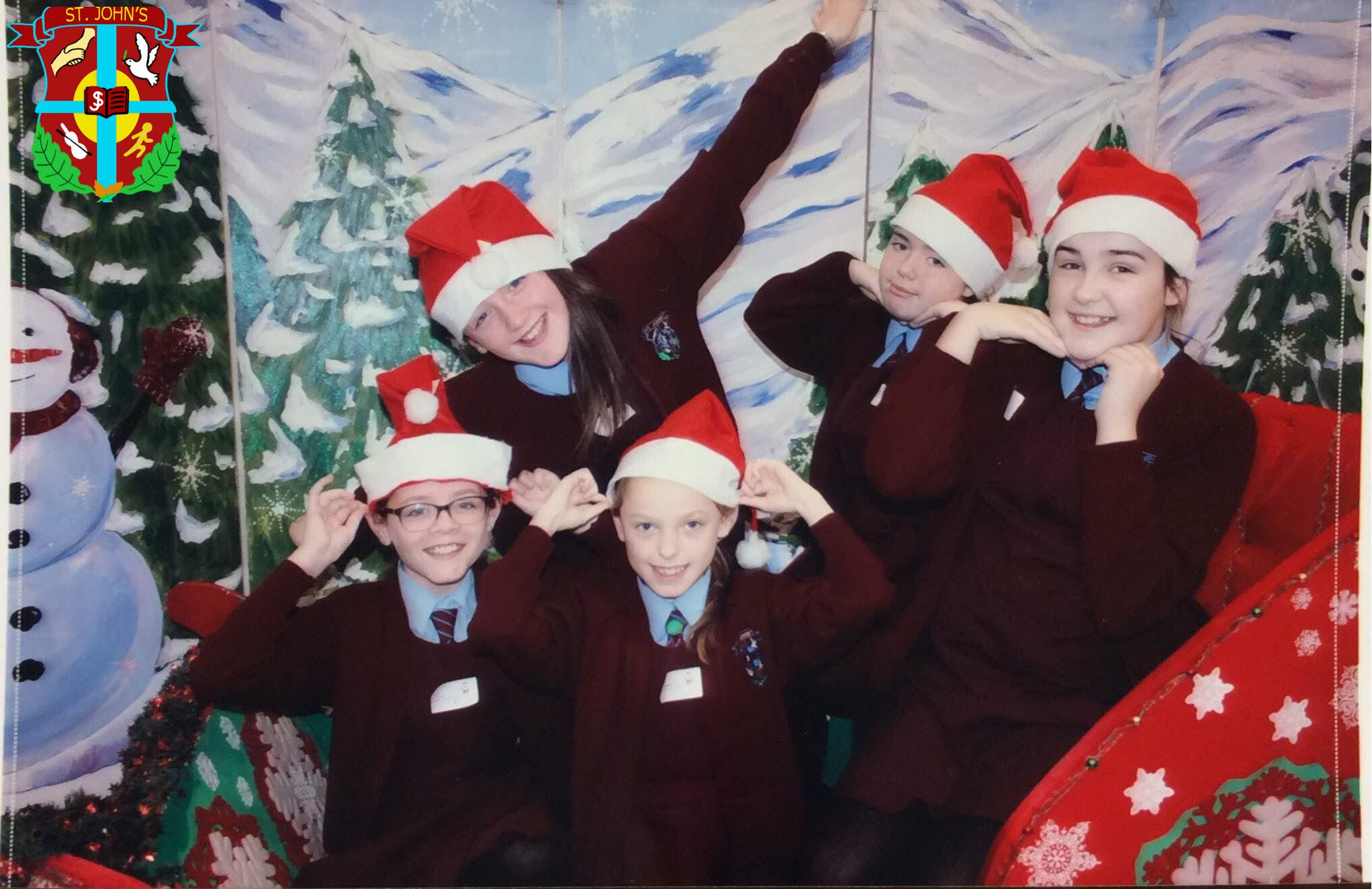Our Year 7 girls had a fabulous morning at St. Cecilia's Christmas Craft workshop