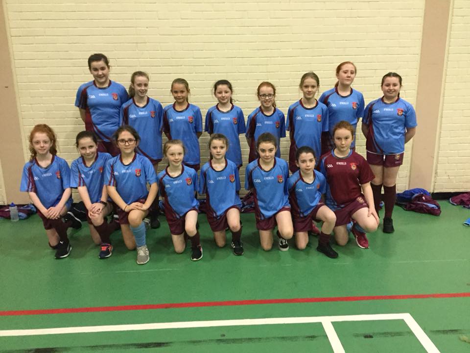 A fantastic effort from our two girls' Gaelic teams!