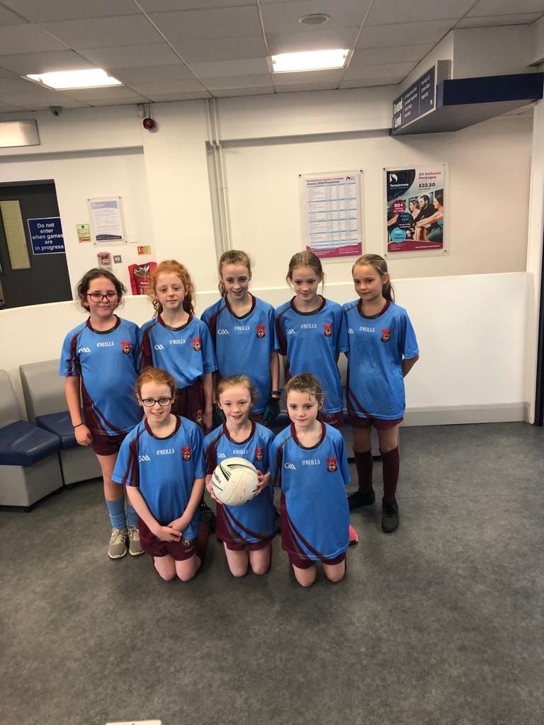 Congratulations to our Girls' Gaelic Team.