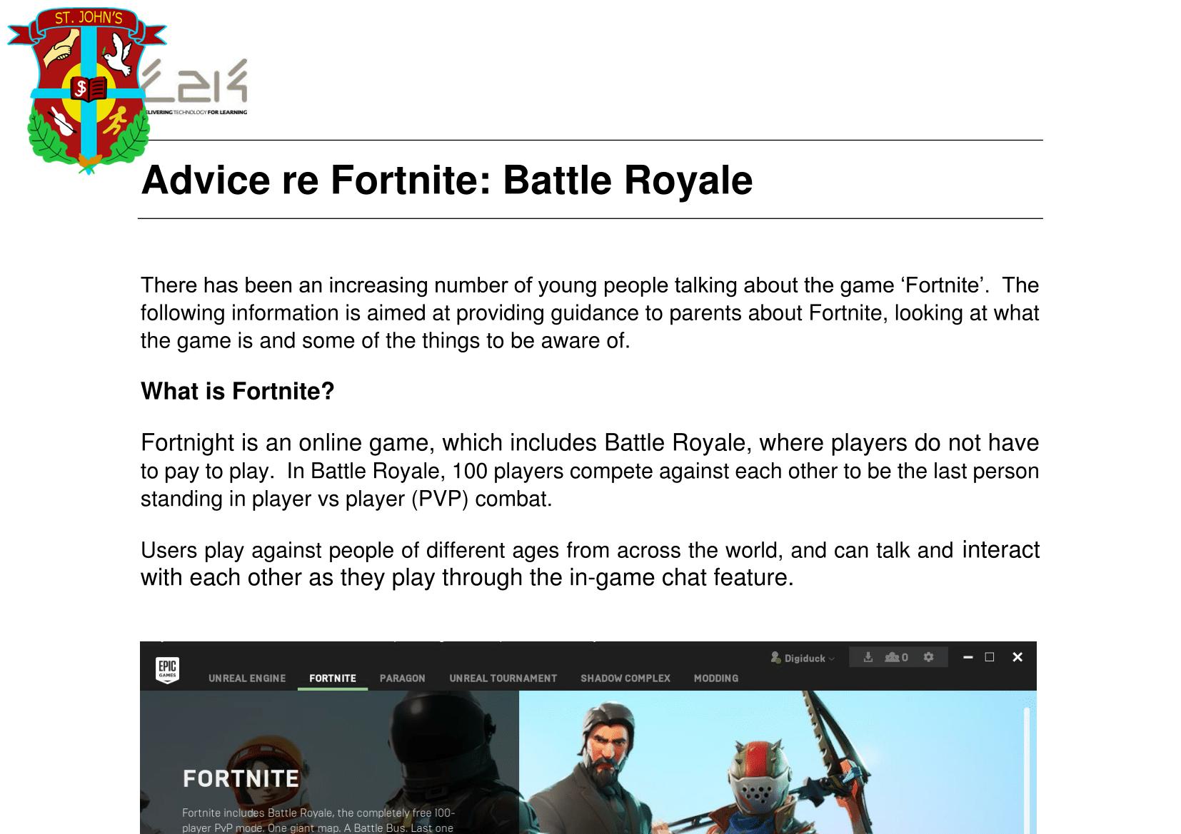 Parents, are your children playing Fortnite?