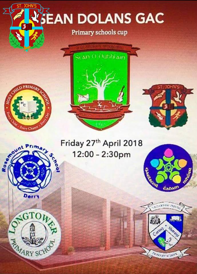 The club has its first Primary Schools Cup tomorrow at Sean Dolans