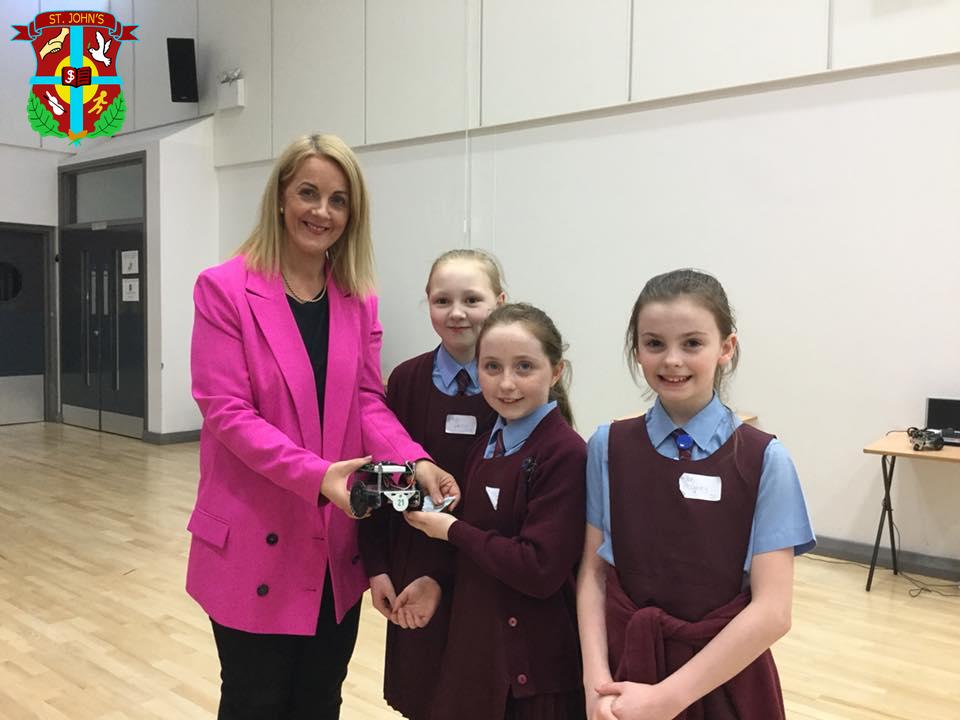 St Cecilia's College STEM Robotics workshop