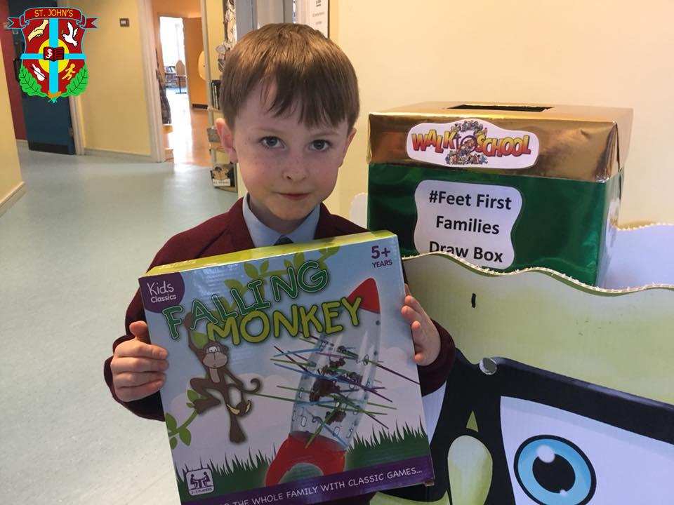 Congratulations Charlie our first Feet First winner
