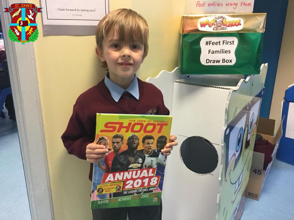 KS1 Feetfirst monthly winner