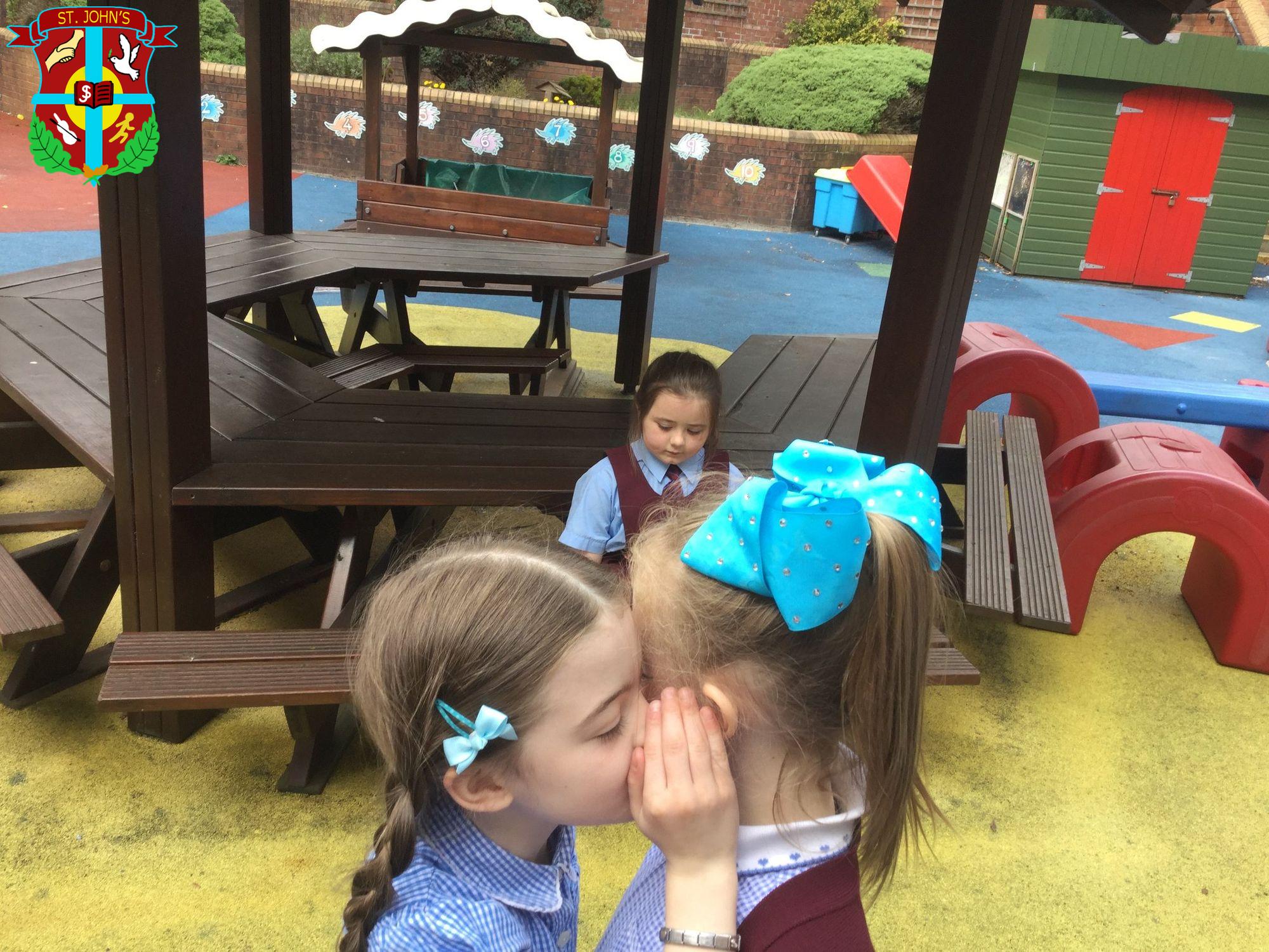 In Year 3 We have been acting out scenes about bullying.