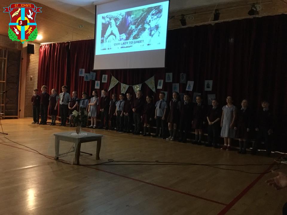 Thank you Miss Boyle and Year 5 for the absolutely beautiful assembly today