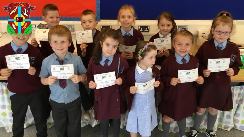 Congratulations to all our KS1 pupils of the week