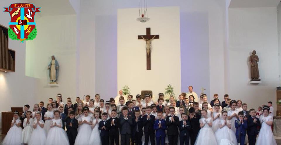 Congratulations to all our children on receiving the Sacrament of Confirmation on Sunday.