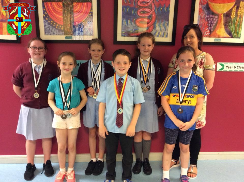 Huge congratulations to members of the St John's Swimming Club