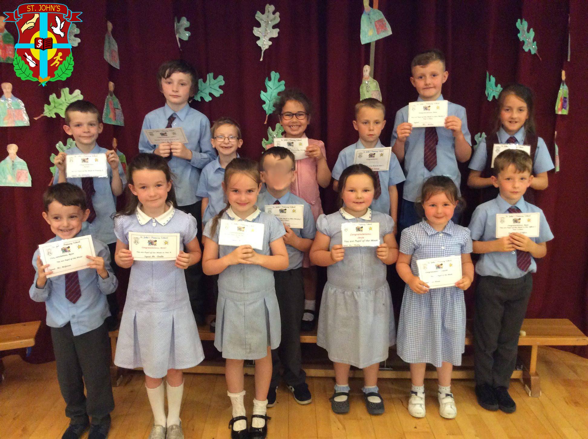 Well done to all our Pupils of the Week and our School Council!