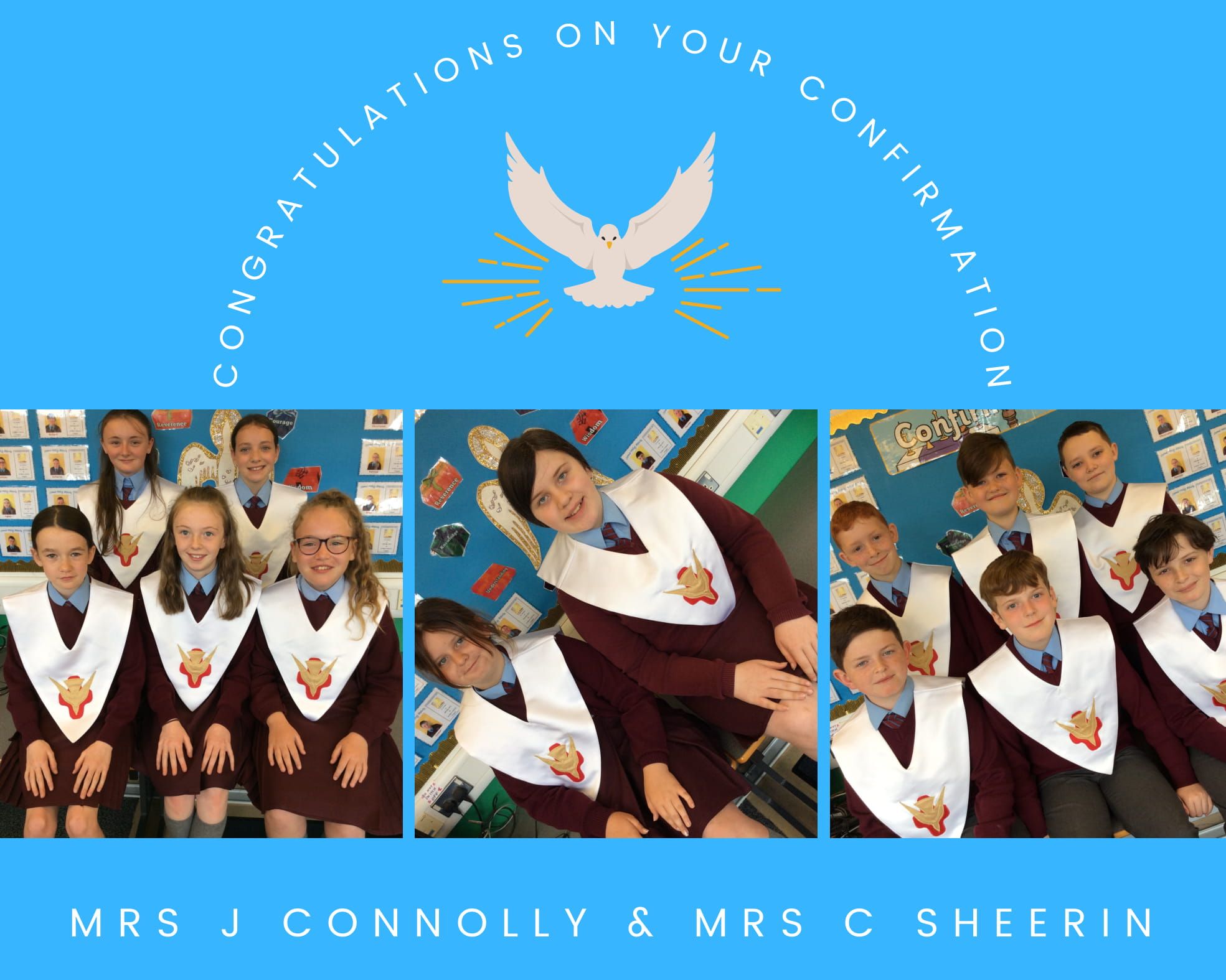 Mrs J Connolly's Confirmation Class