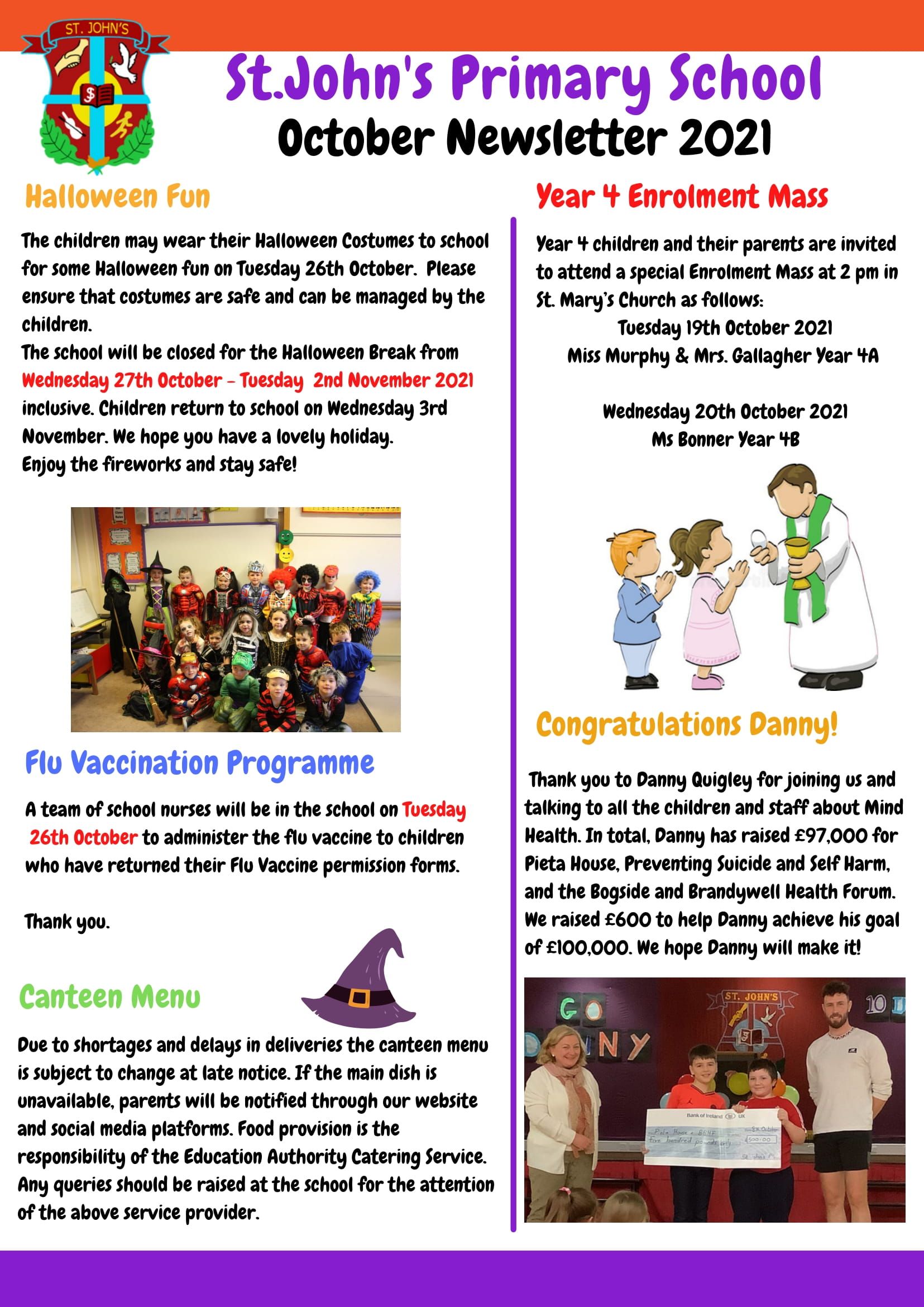 October Newsletter 2021