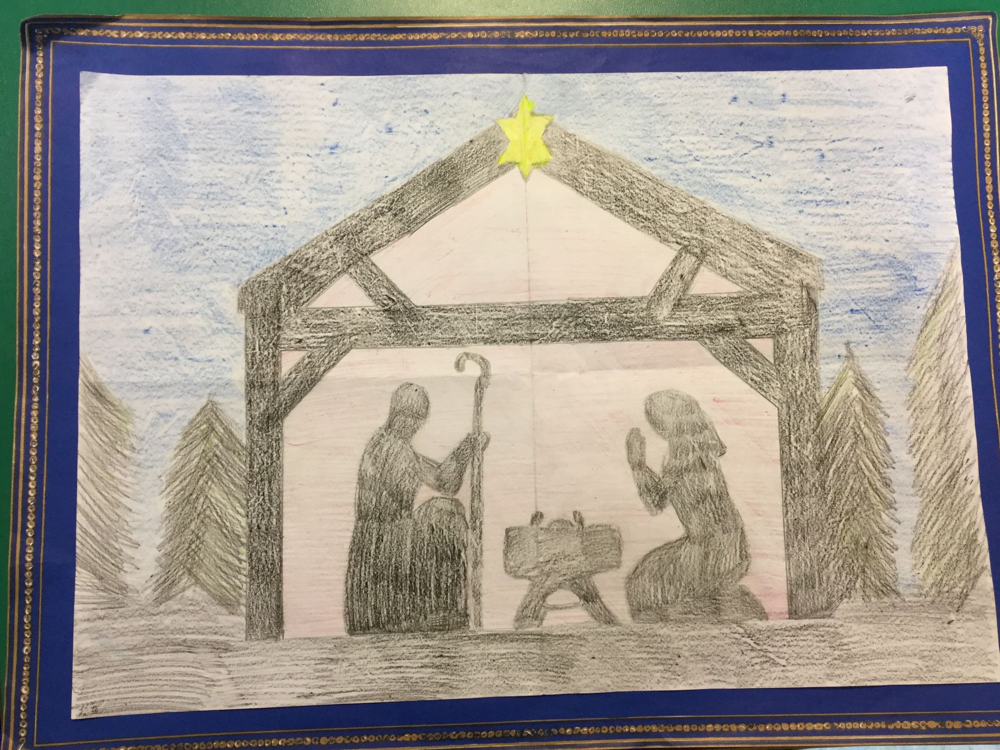 Stephen McConomy Christmas art competition