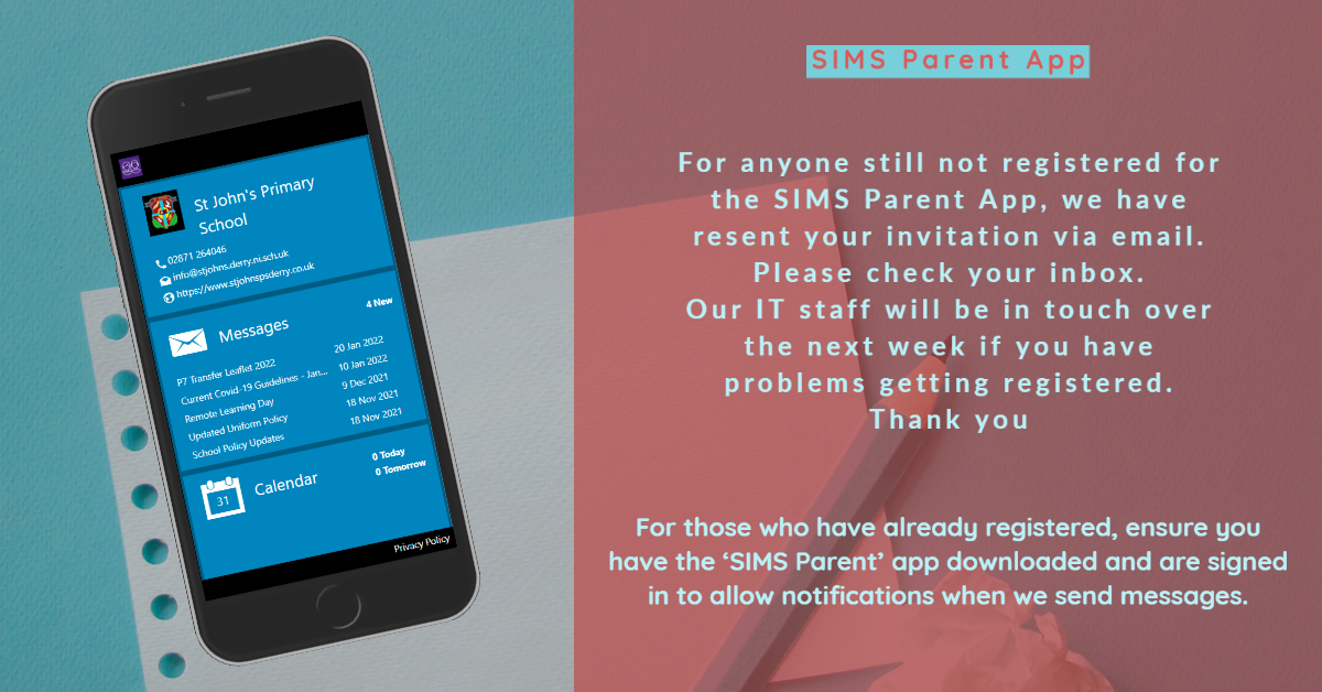 SIMS Parent App