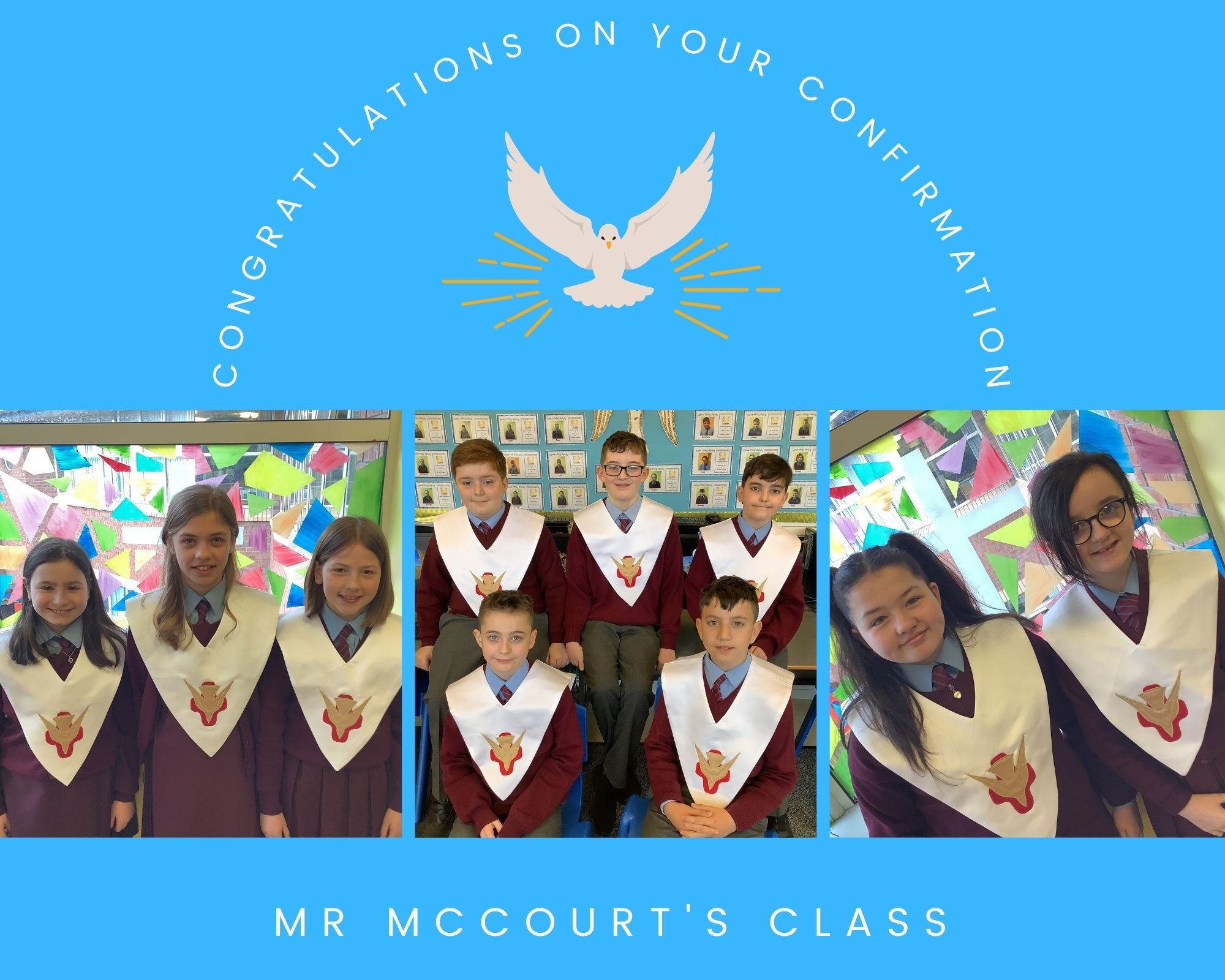 Mr N McCourt's Confirmation Class 2022