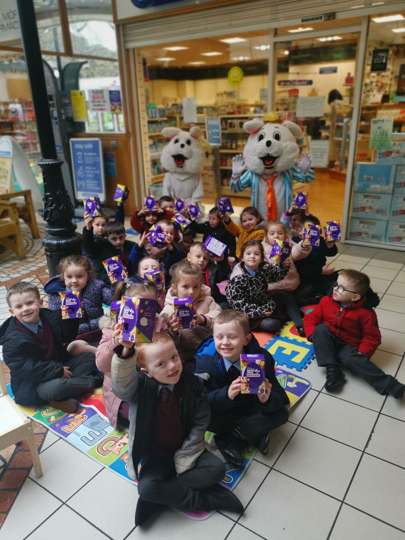 Year 1 meets the Easter Bunny