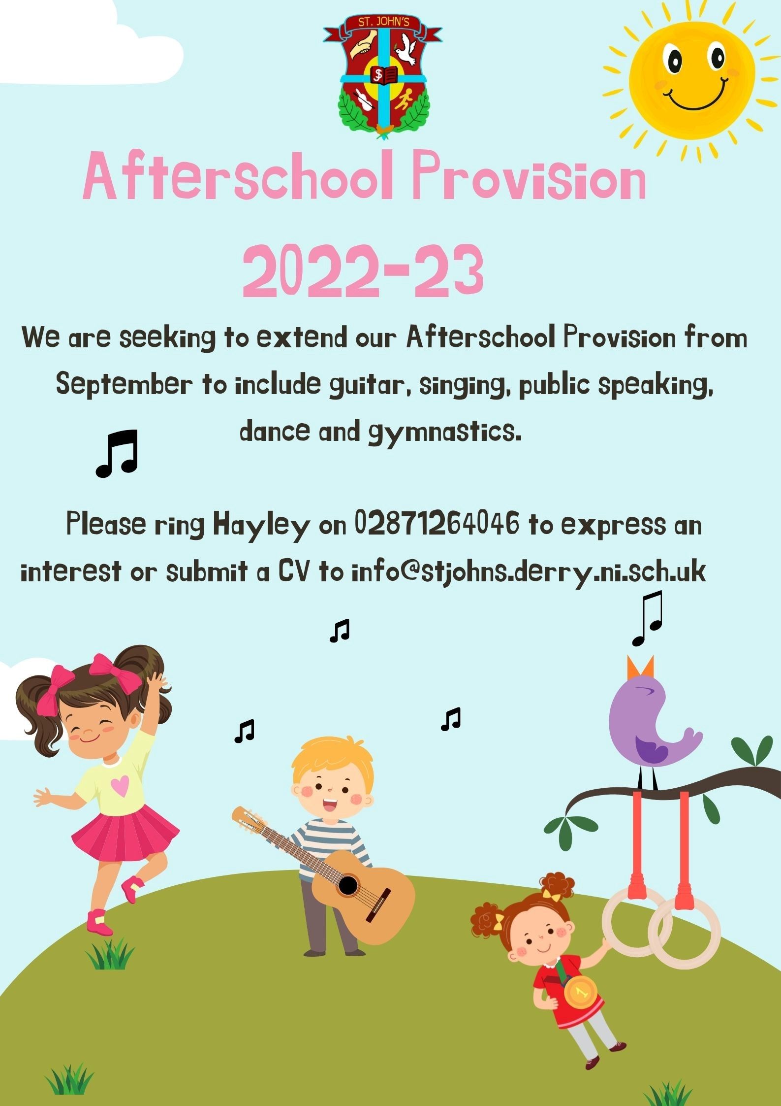 Afterschool Provision 2022-2023
