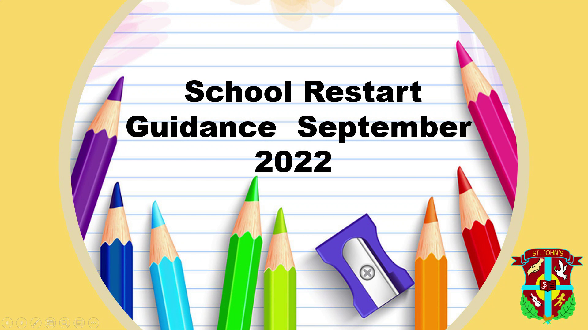 September Restart Information 2022