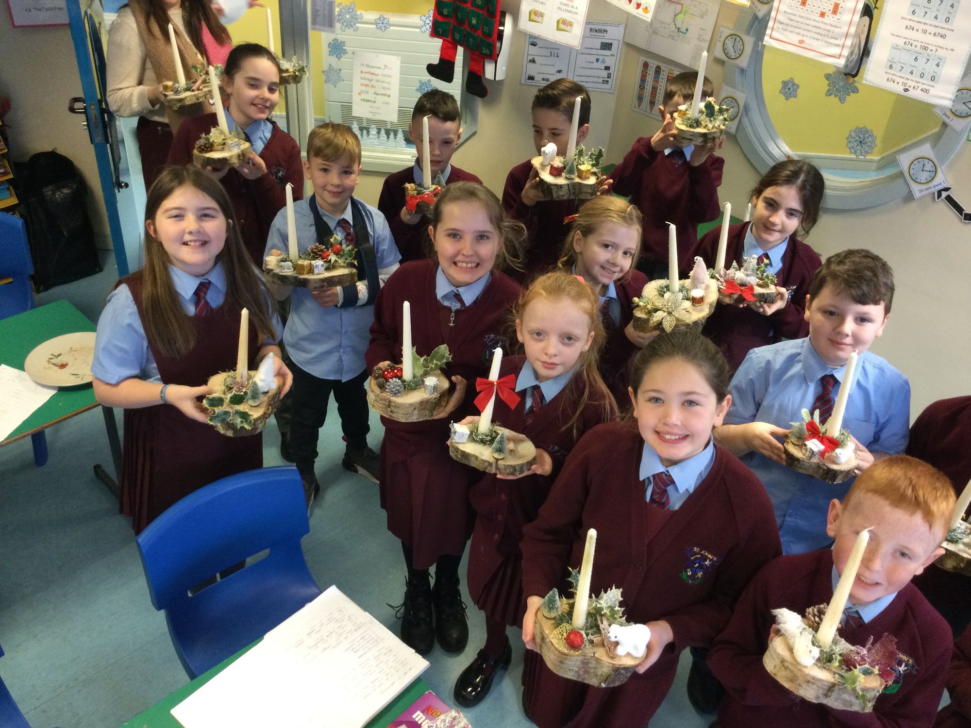Well done to all the boys and girls in Year 6. They have been working very hard to help prepare for our School Christmas Fete on 14th December.