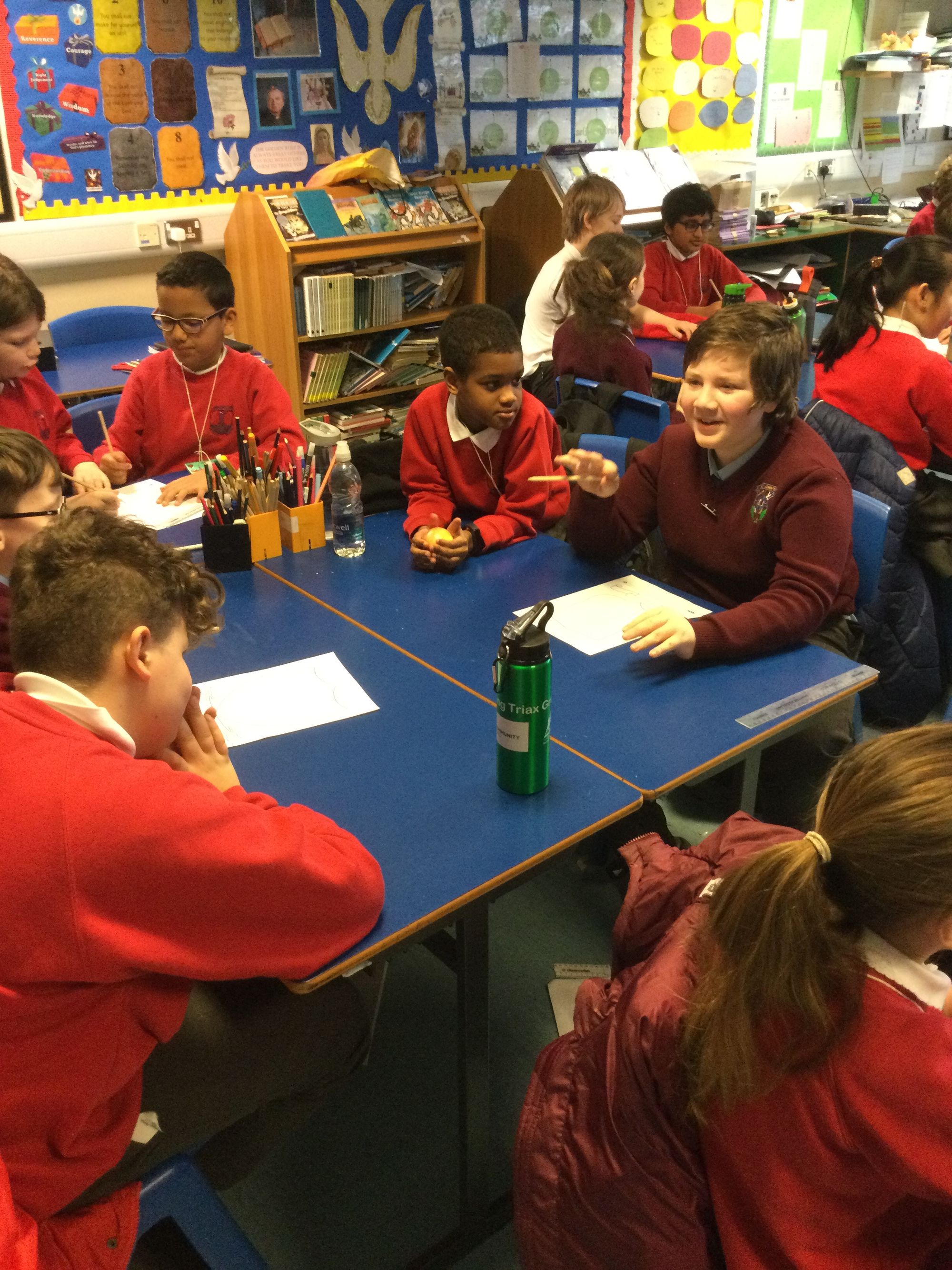 Year 7 enjoyed their second day of Shared Education with our partner school, Lisnagelvin PS.