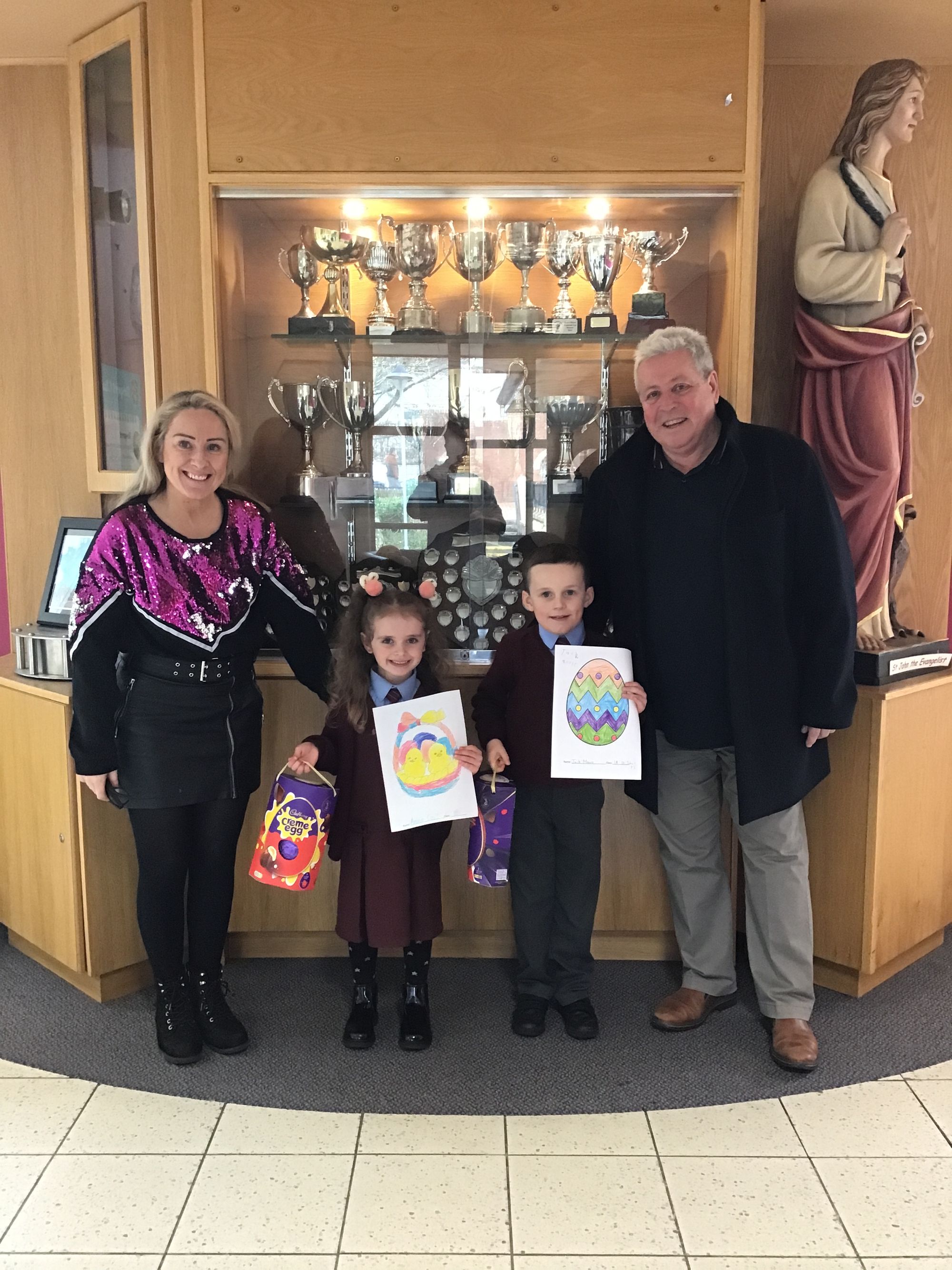 Year 1 Art Competition winners