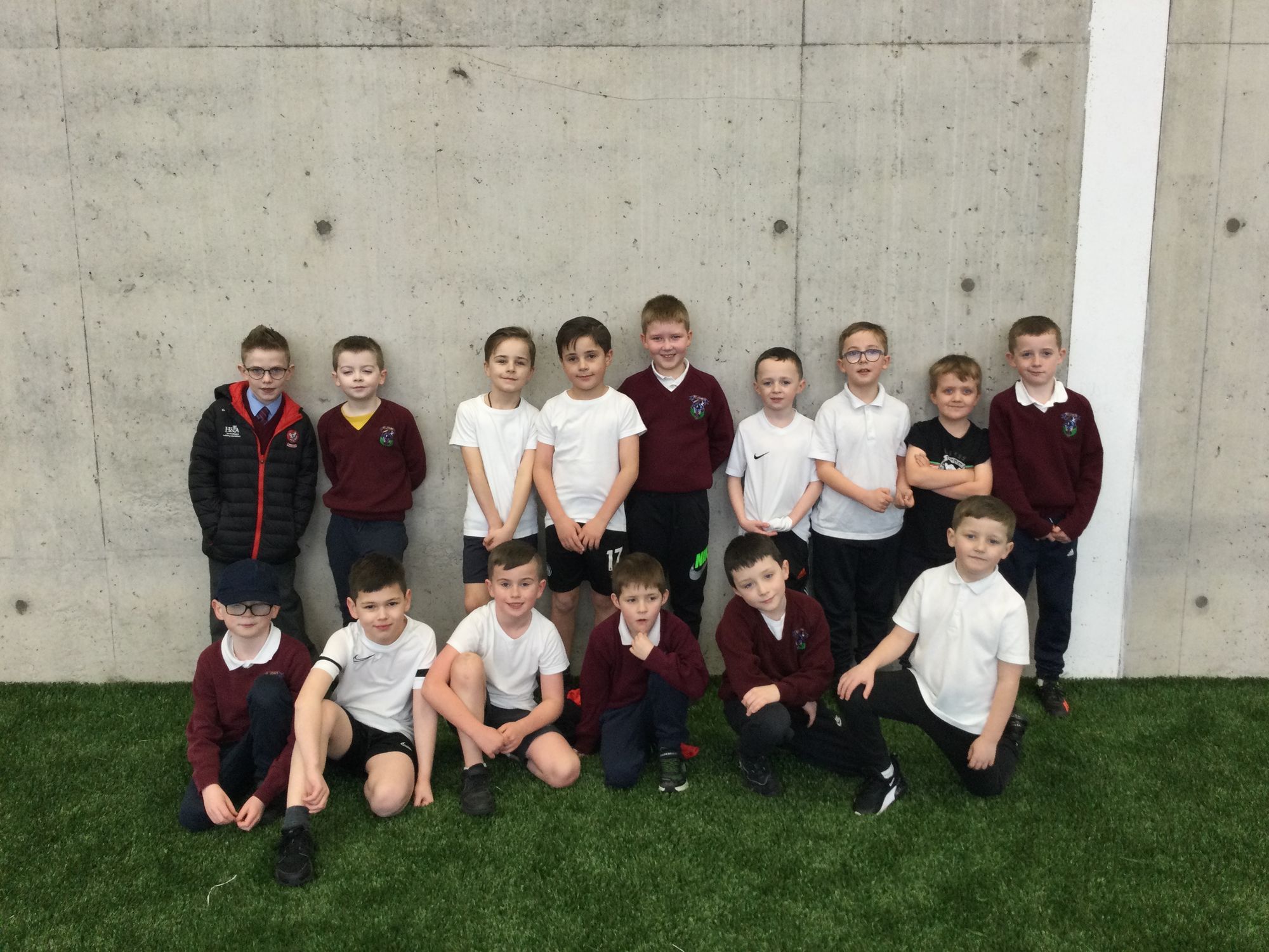 4A and 4B enjoying their Gaelic Blitz at Sean Dolan’s GAC.