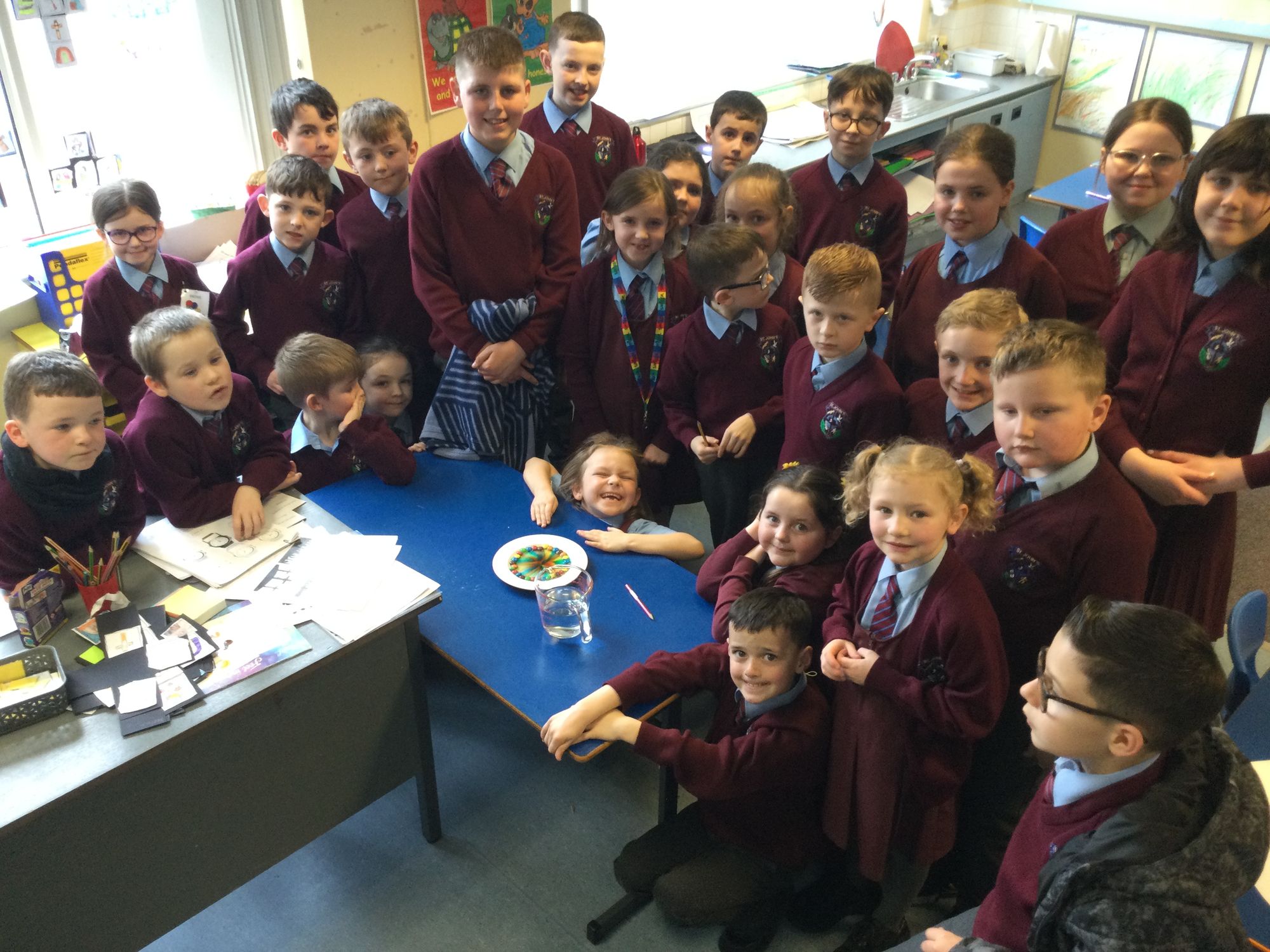 Rainbow Science courtesy of year 7A