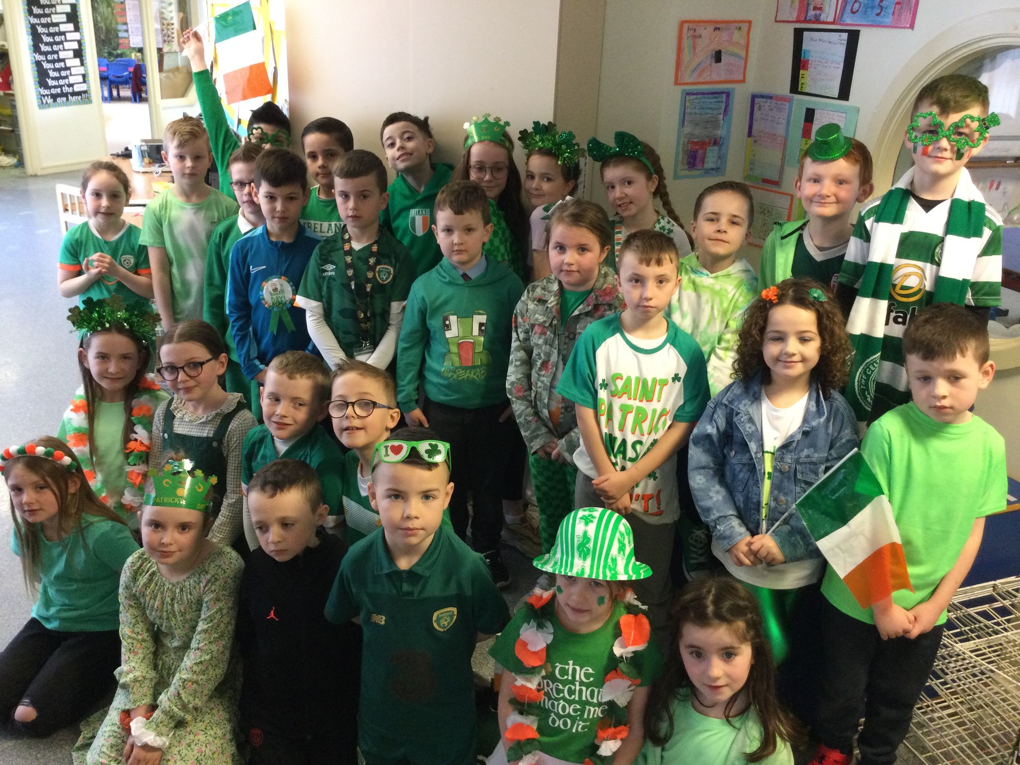 Happy Saint Patrick’s Day from 4B.