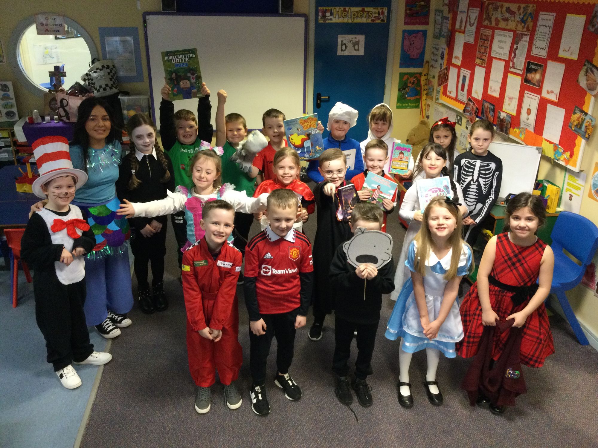 World Book Day fun in Y3B